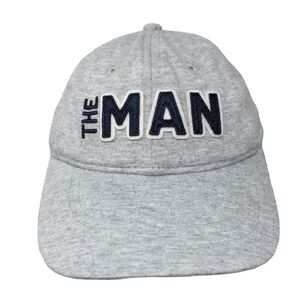 The Man Toddler Strapback Hat Gray 2T-4T Adjustable Embroidered Carter's